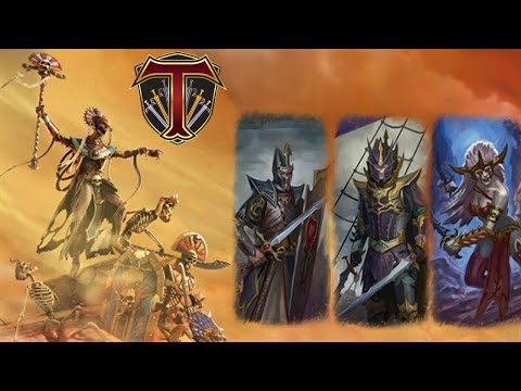The DRUCHI HORDE! Tomb Kings vs Dark Elves - Total War Warhammer 3