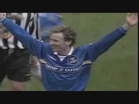 1998 - 99 SEASON  NEWCASTLE UTD  1 - 3  EVERTON
