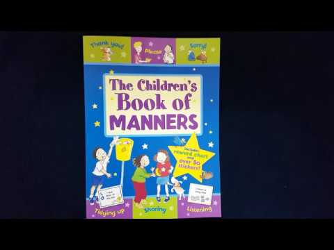 كتاب الأخلاق للاطفال _ the childern book of manners