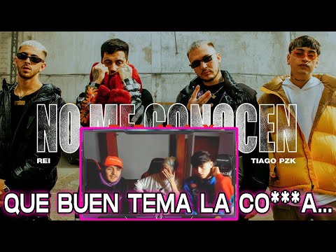 "NO ME CONOCEN" REMIX REACCION LIT KILLAH, RUSHERKING, BANDIDO