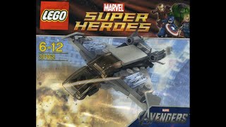 LEGO 30162 Instructions | Marvel | Quinjet | The Avengers | Polybags