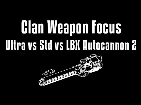 Clan Weapon Focus: Class 2 Autocannons Compared - MechWarrior Online