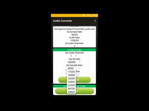 Audio Converter - 16 Audio For video thumbnail