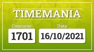 Capa de TIMEMANIA 1701