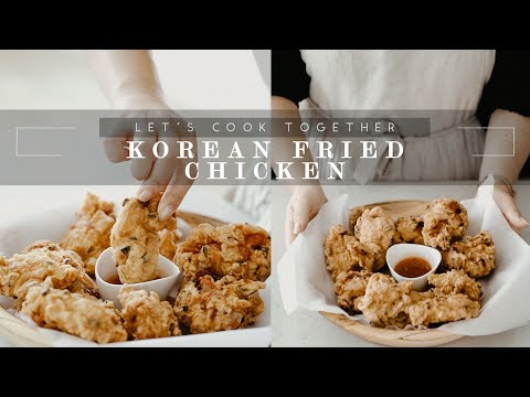 Korean Fried Chicken | Simple Crispy Batter | Green Chili Chicken