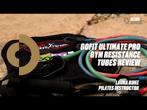 GoFit Ultimate Pro Gym Resistance Tubes Review with Pilates Instructor Laura Konz