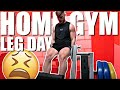 Insane Home Gym Leg Day 2020