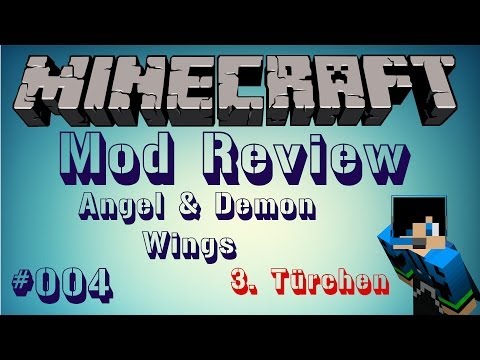 Minecraft: Mod Review 1.6.4 | Angel & Demon Wings [Deutsch/German] [HD/HQ]