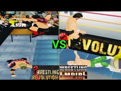 Wrestling empire vs Wrestling Revolution 3d Finn balor coup de grace comparison part 1