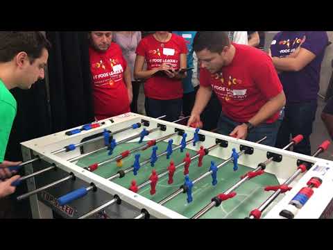 Eliminations PENALTIES: Astea (Wombat) vs EPAM - IT Foosball League III - 25.11.2017