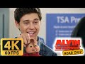 Alvin And The Chipmunks The Road Chip 2015 Airport Scene 4K 60FPS