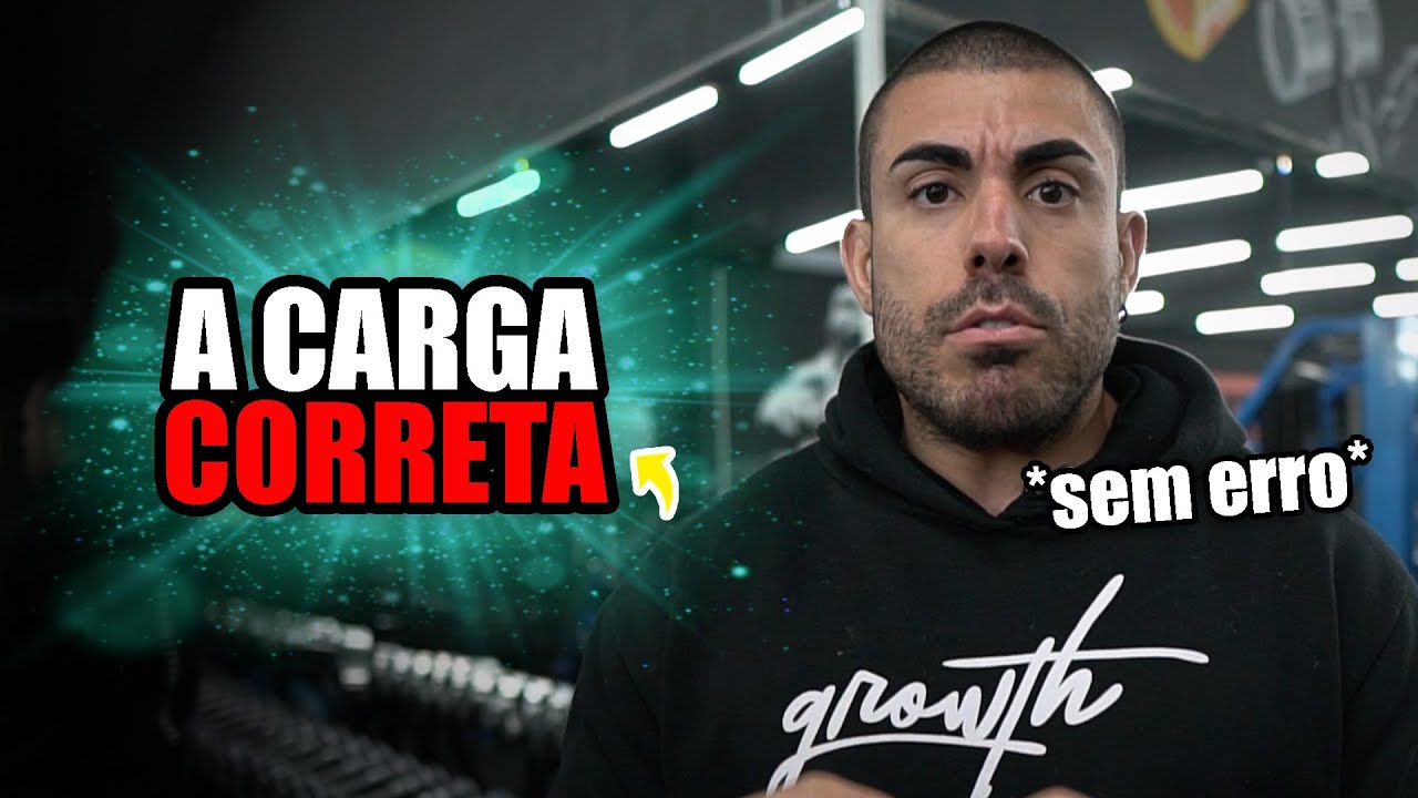 Como escolher a carga certa no seu treino