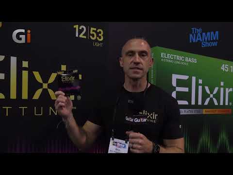 Демонстрация струн гитары Elixir Attune