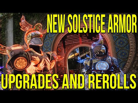 HOW TO UPGRADE & REROLL SOLSTICE ARMOR! HOW TO APPLY ARMOR GLOWS!  SOLSTICE 2022 [DESTINY 2]