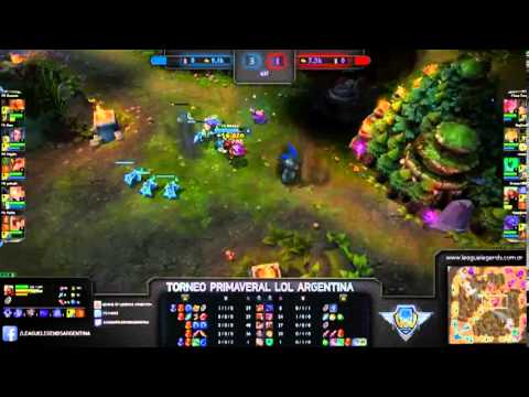 League of Legends Argentina - Furious Gaming VS PulseGaming
