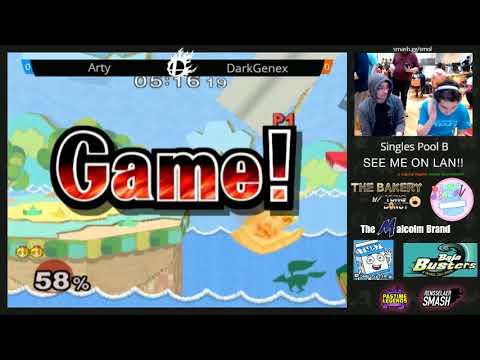 See Me on LAN: Arty (Peach) vs DarkGenex (Fox)