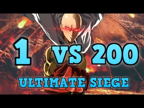 1 Man Siege VS 200 Vikings Who Would Win? -  Mount and Blade Warband 100 Stat Man