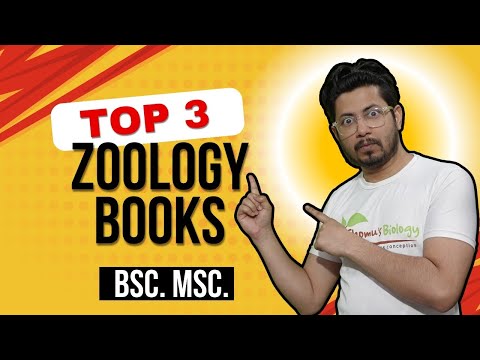 Best zoology books for bsc zoology and msc zoology