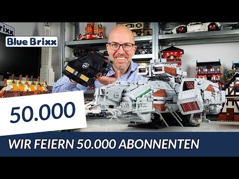 Der BlueBrixx-Kanal hat 50.000 Abonnenten - wir feiern das mit neuen Prototypen!