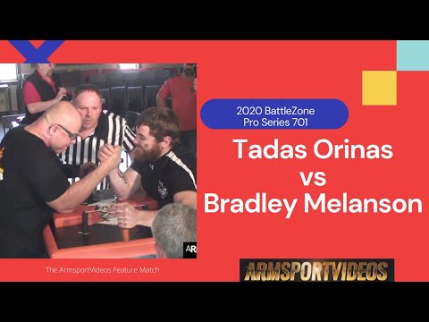 Tadas Orinas vs Bradley Melanson - 2020 BattleZone Pros Series 701