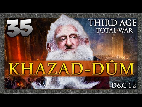 THE RING MUST BE DESTROYED! Third Age Total War: Divide & Conquer - Khazad-dûm Campaign #35