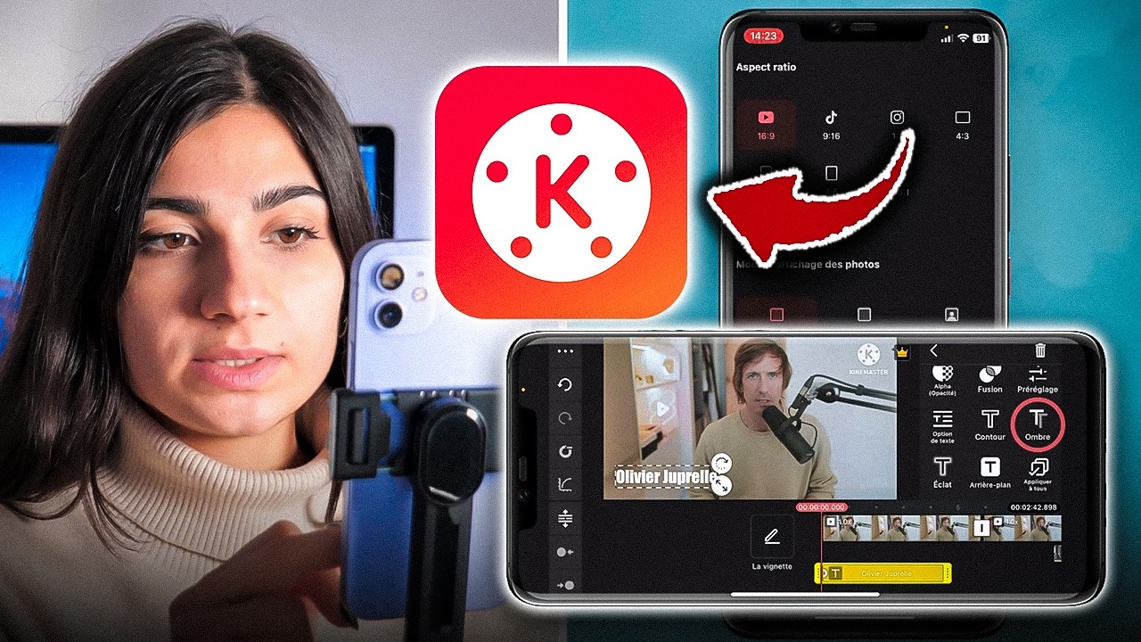 Comment monter une vidéo avec kinemaster