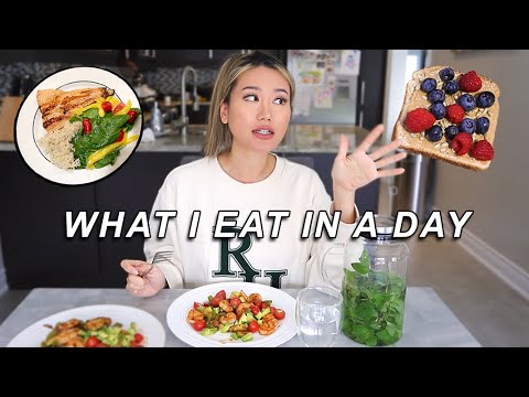 What I Eat In A Day | EASY + HEALTHY(ish) RECIPES!