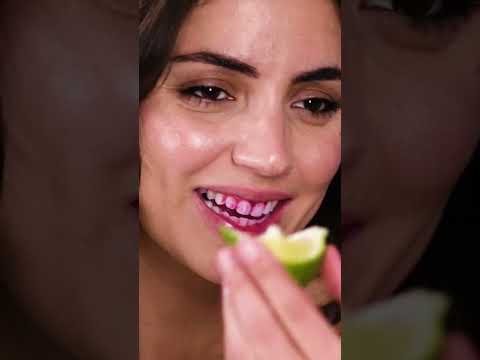 How to remove teeth stains quick #shorts