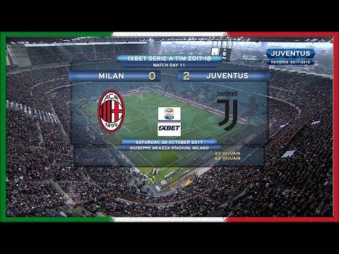 Serie A 2017-18, g11, AC Milan - Juve