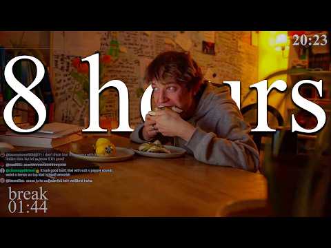 LIVE | 8-HOUR study with me 📚⛈️ rain sounds & pomodoro timer 60 & 10