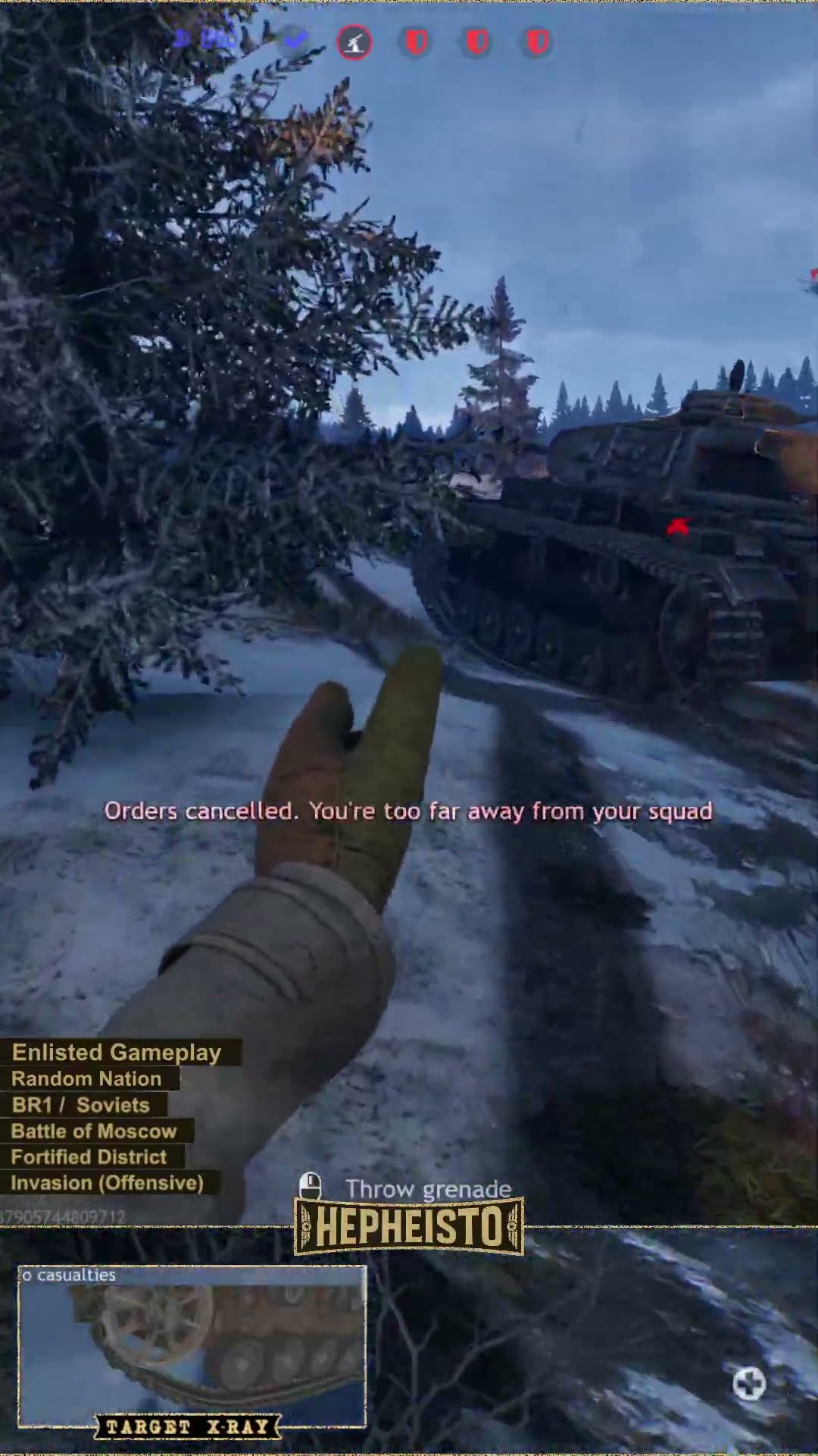 Engineer eliminates Panzer III J with Explosion Pack