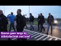 Boeren clashen in Lent met milieuactivist Vollenbroek