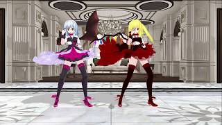 [東方MMD]数百年後のレミリア＆フランドールでＷＡＶＥ