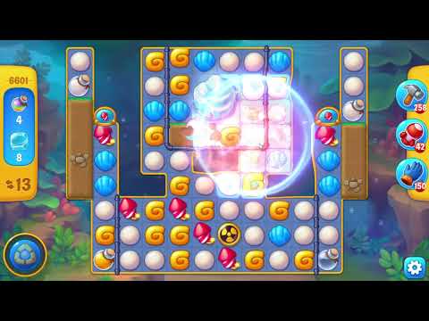 Fishdom 6601 Level - 18 moves - NO BooSTERS