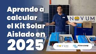 Aprende a calcular el Kit Solar Aislado que necesitas