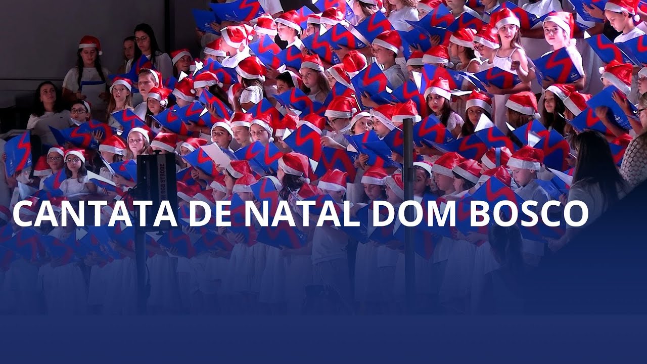 Alunos do colégio Dom Bosco levam mensagem de fé e esperança em Cantata de Natal