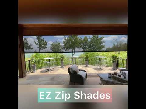 24 feet wide E-Zip Shades