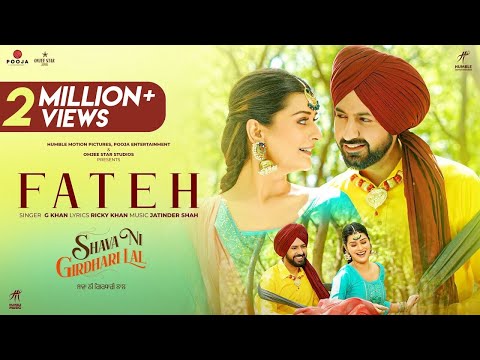 Fateh (Full Video) Gippy Grewal | Paayal Rajput | G Khan | Jatinder Shah | Shava Ni Girdhari Lal
