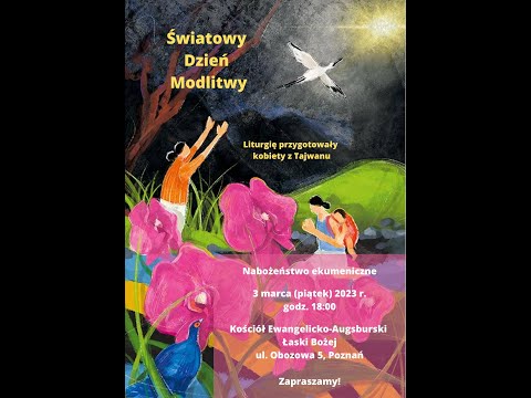 🔴Światowy Dzień Modlitwy - Nabożeństwo ekumeniczne - 03 marca 2023