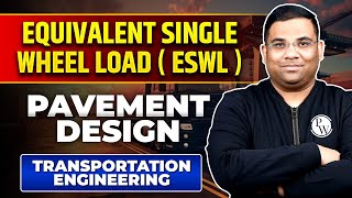 Equivalent Single Wheel Load ESWL | Pavement Design | Transportation Engineering | Civil Engineering