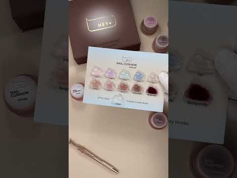 Видеообзор Набор кушонов для омбре Nail cushion set 6 шт (Brown)