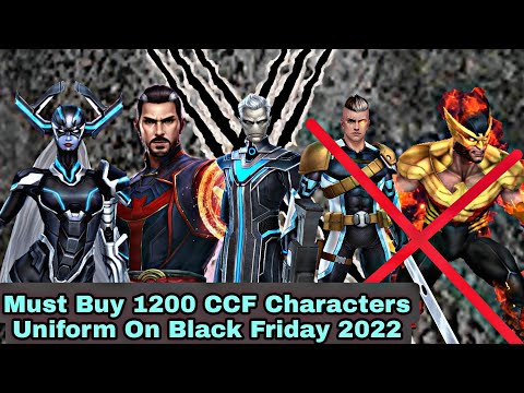 Must Buy 1200 CCF Characters Uniform On Black Friday 2022 - Marvel Future Fight