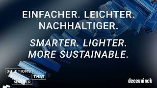 Deceuninck auf der Fensterbau Frontale 2026