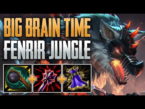 BIG BRAIN MAGI'S RUSH! Fenrir Jungle Gameplay (SMITE Ranked Conquest)