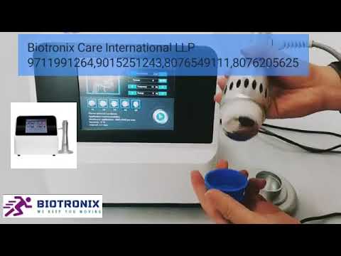 White Shockwave Therapy Digital Touch Screen 4 heads 10 Treatment Extracorporeal ESWT Radial Physio