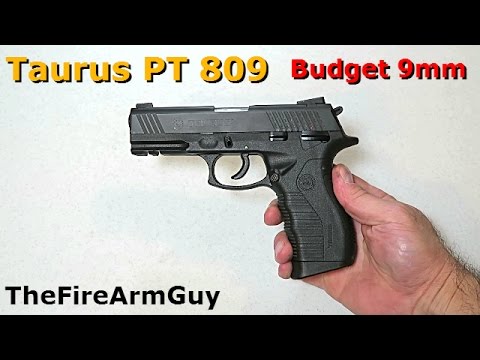 Taurus PT 809 - Budget Friendly 9mm - TheFireArmGuy