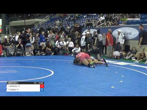 Cadet WM 200 RR Rnd 4 - taja showers (VA) vs. Tionna Collins (KY)