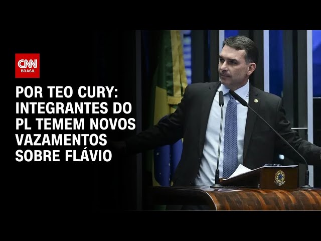 Integrantes do PL temem novos vazamentos sobre Flávio | LIVE CNN