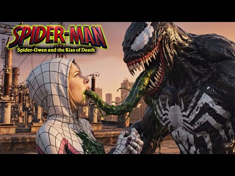🕷️ Spider-Man RAGE MODE Saves Spider-Gwen from Venom! 😱 Broken Mask Scene!