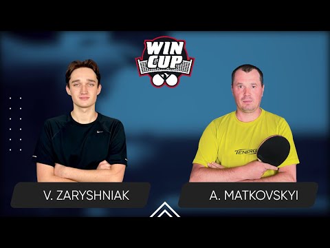 20:00 Vadym Zaryshniak - Andrii Matkovskyi West 5 WIN CUP 29.03.2024 | TABLE TENNIS WINCUP